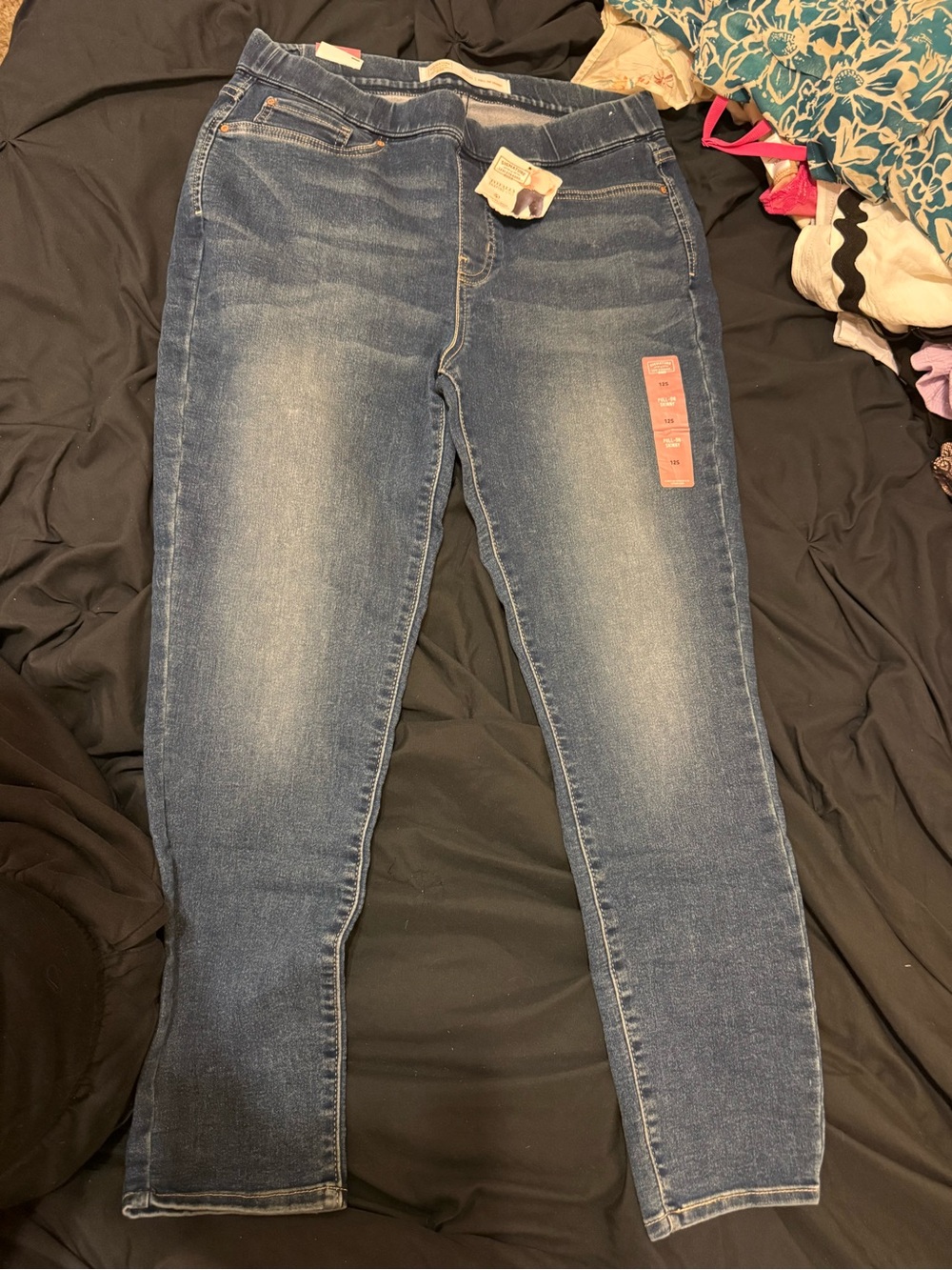 Levi's Women's Faded Blue Skinny Jeans